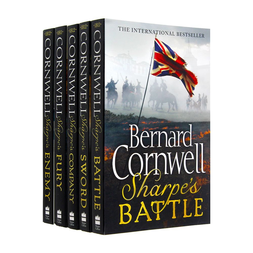 Bernard Cornwell The Sharpe Series – 5 Book Collection Set (11-15) | Action-Packed Historical Fiction, War, Adventure & Military Saga