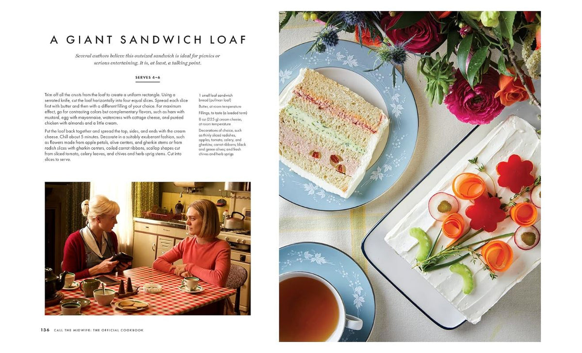 Call the Midwife: The Official Cookbook by Annie Gray – 50 Classic Recipes Inspired by the Beloved BBC Series | British Cooking & Traditional Recipes | Hardcover Book