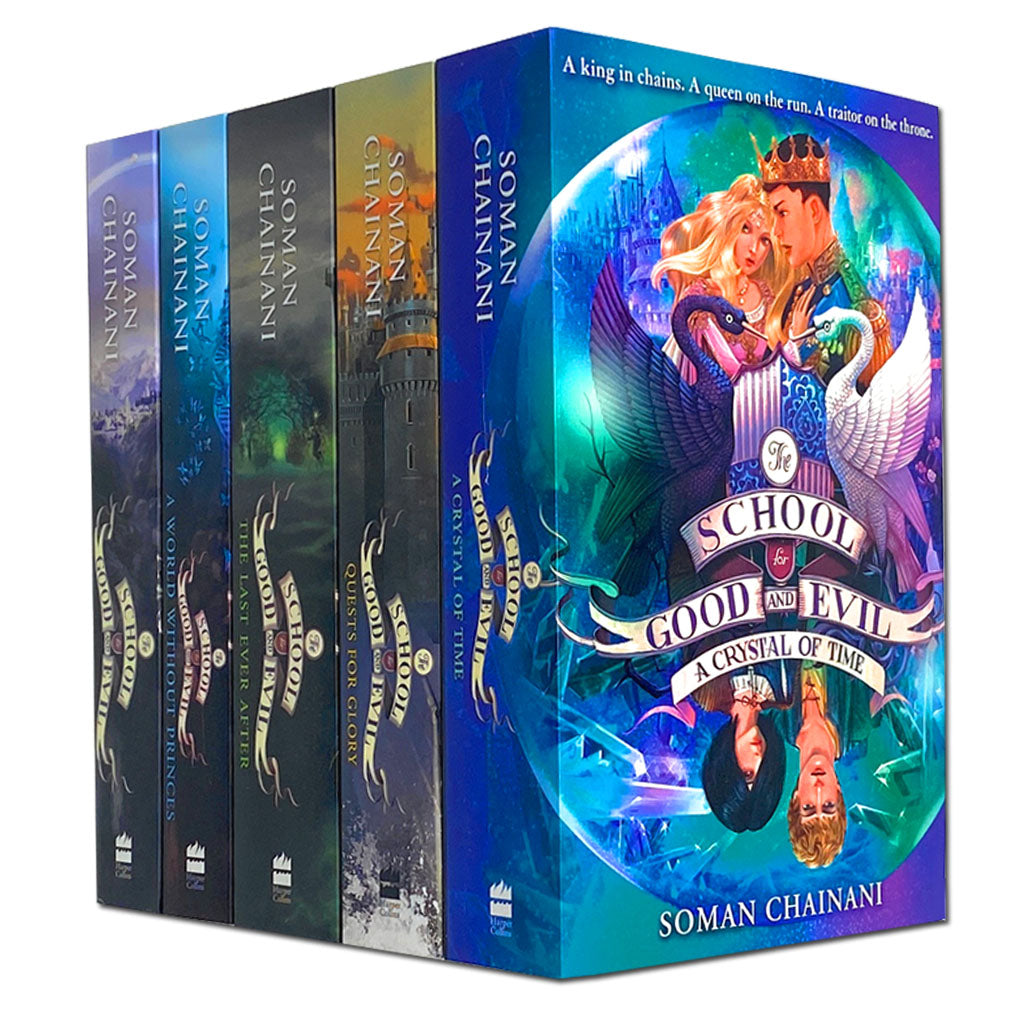 The School for Good and Evil Series – 5-Book Collection by Soman Chainani: Fantasy Adventure, good vs evil, Friendship, & Engaging Tales for12+ years