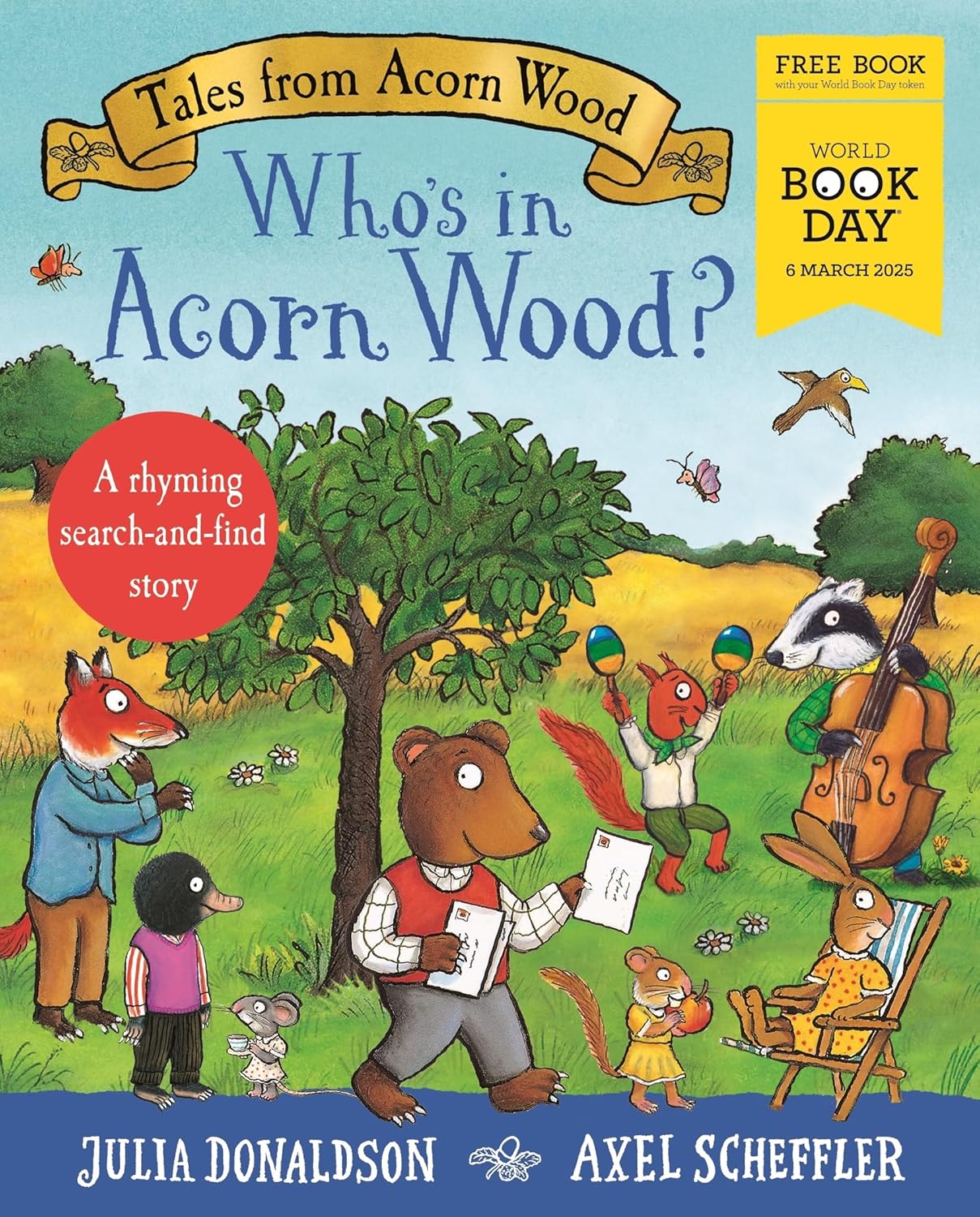 Tales from Acorn Wood: Who's in Acorn Wood? Perfect for Early Readers Aged 3+ for World Book Day 2025