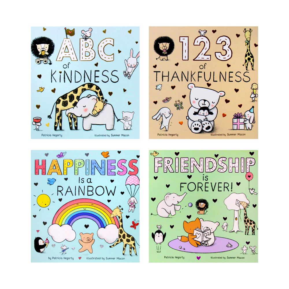 My First Books of Happiness | Kids 4 Board Book Set | Early Education, Behavior, Emotional Intelligence, Parenting, Funny & Illustrated Learning