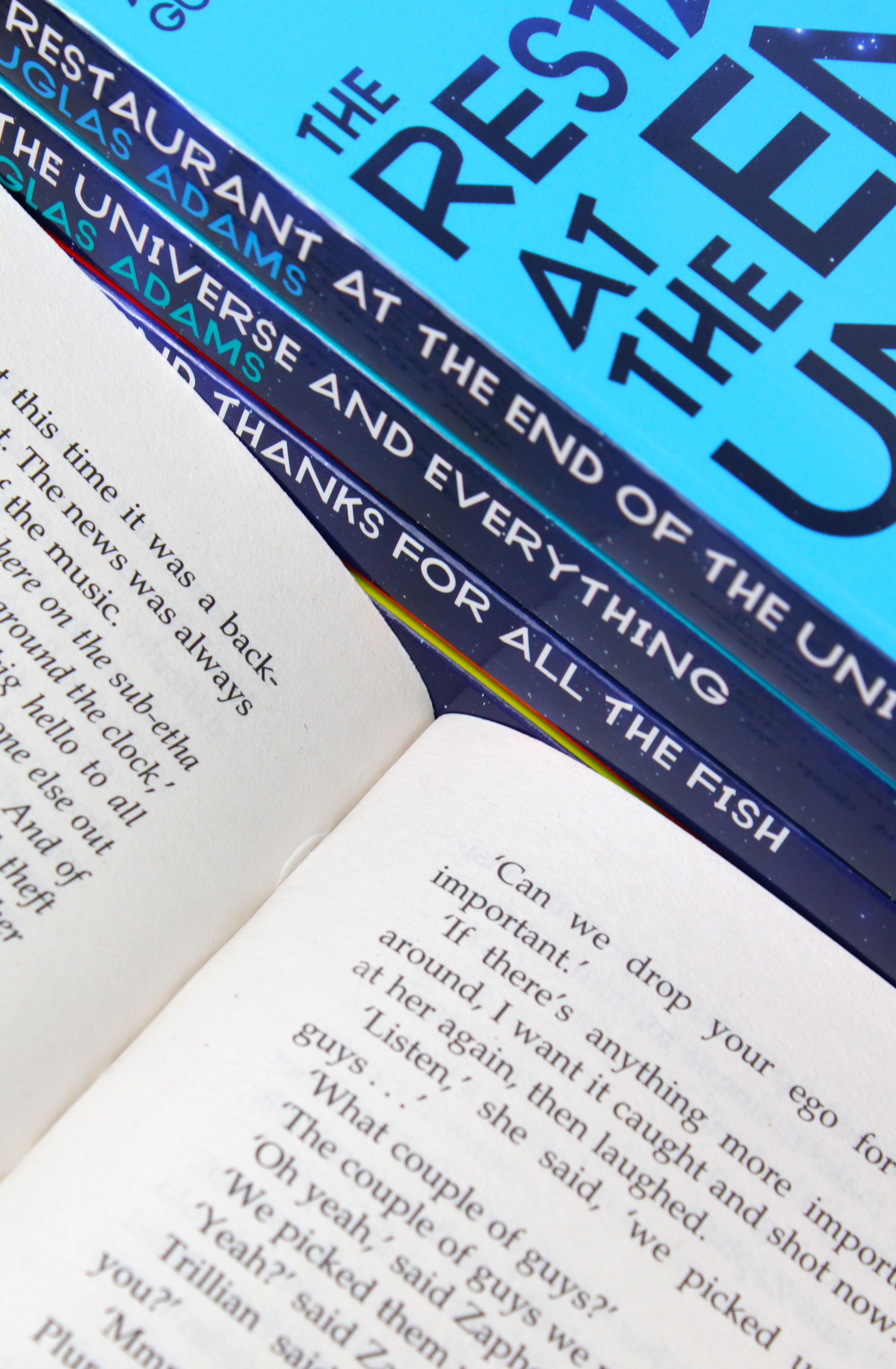 The Complete Hitchhiker’s Guide to the Galaxy 5-Book Box Set by Douglas Adams | Humorous Sci-Fi Adventure Series for Teens & Young Readers