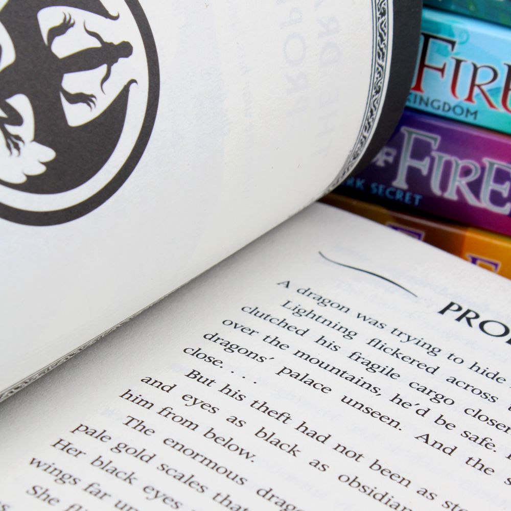 Photo of Wings of Fire Books 1-5 Box Set Pages by Tui T. Sutherland