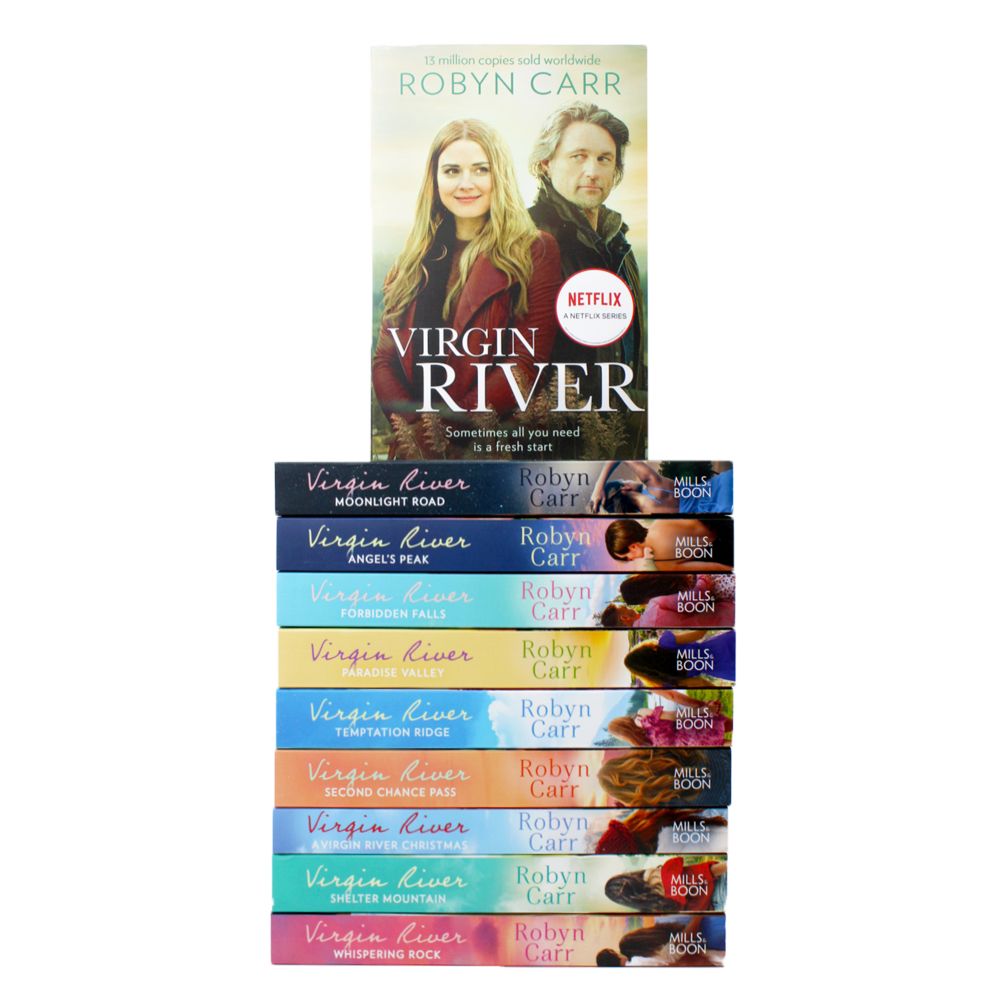 Virgin River Series Books 1-10 Collection Set by Robyn Carr (Netflix Series) | Heartwarming Romance, Love Stories, Women’s Fiction, Bestsellers