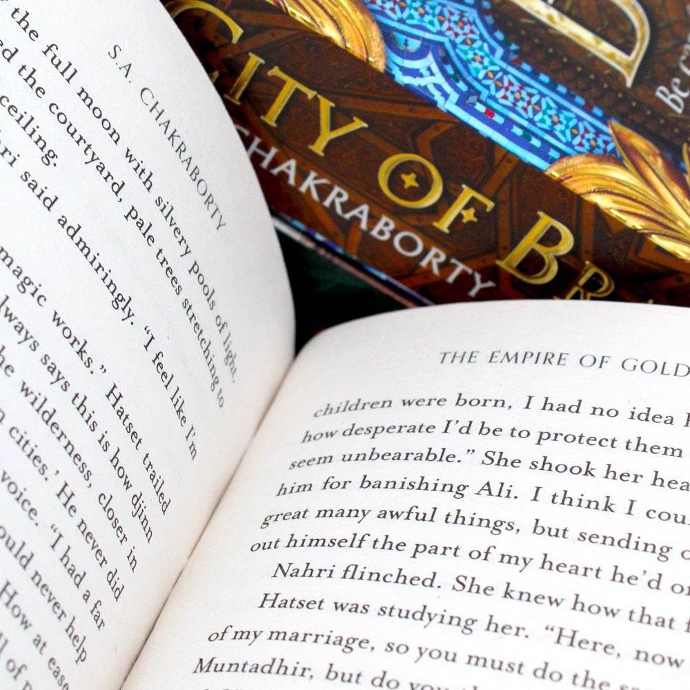 Photo of Daevabad Trilogy 3 Books Collection Set Pages by S.A. Chakraborty