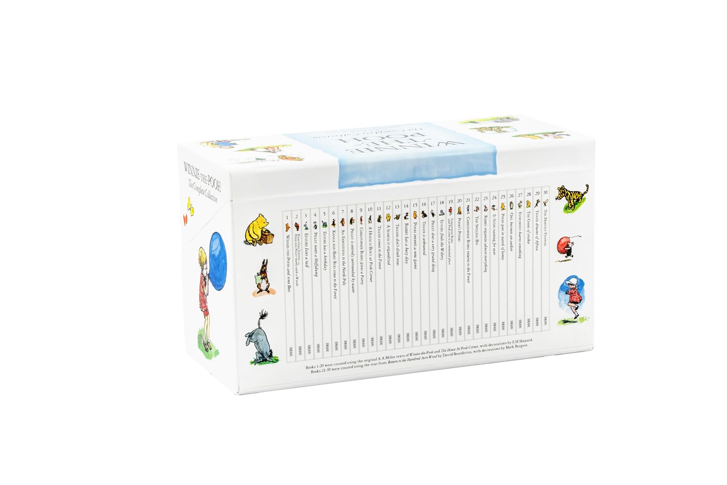 Winnie the Pooh Complete Collection 30 Books Box Set