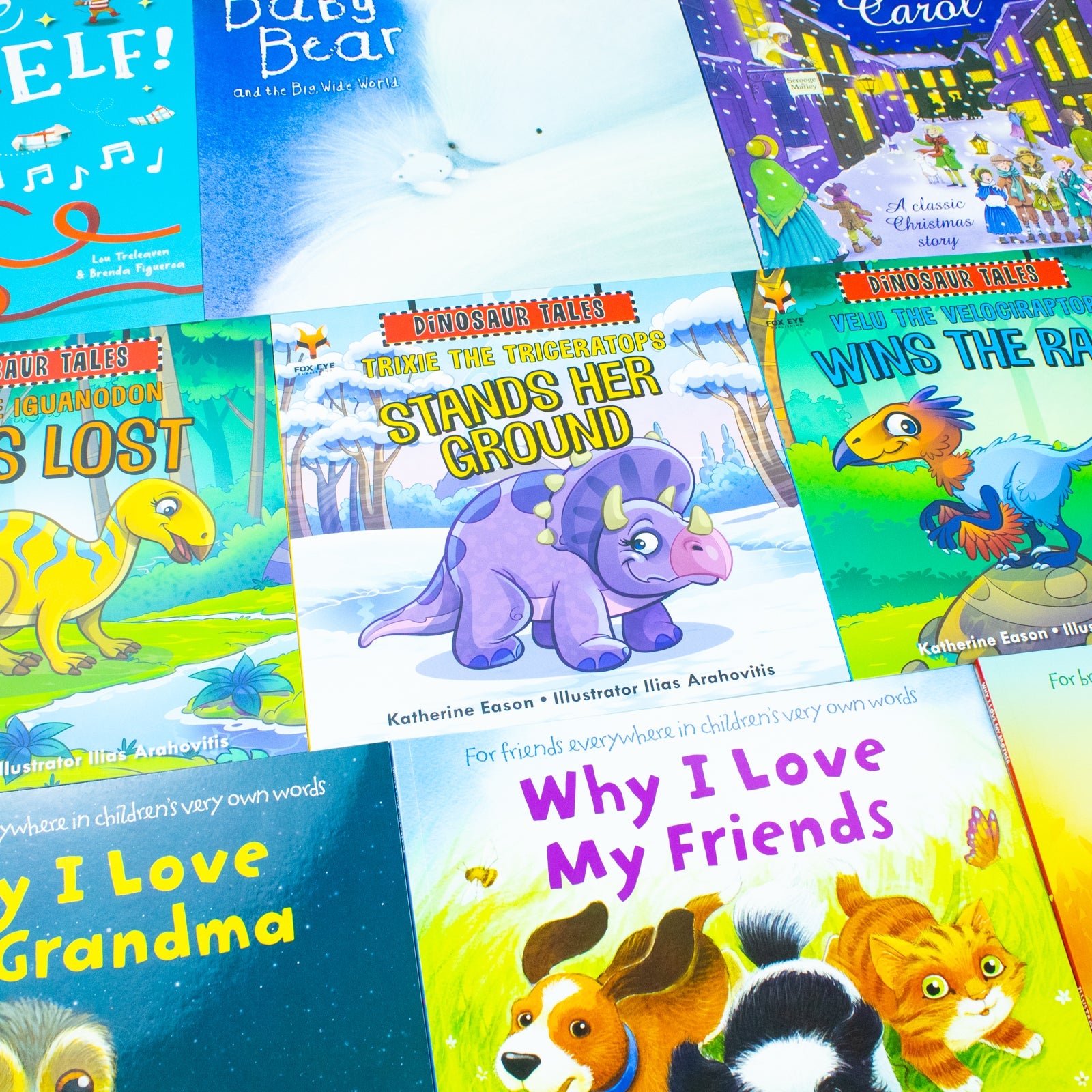Ultimate Christmas Storytime Bundle, Santa’s Big Pack, Dinosaur Tales, and Why I Love Collection, 30 Festive Picture Books for Kids