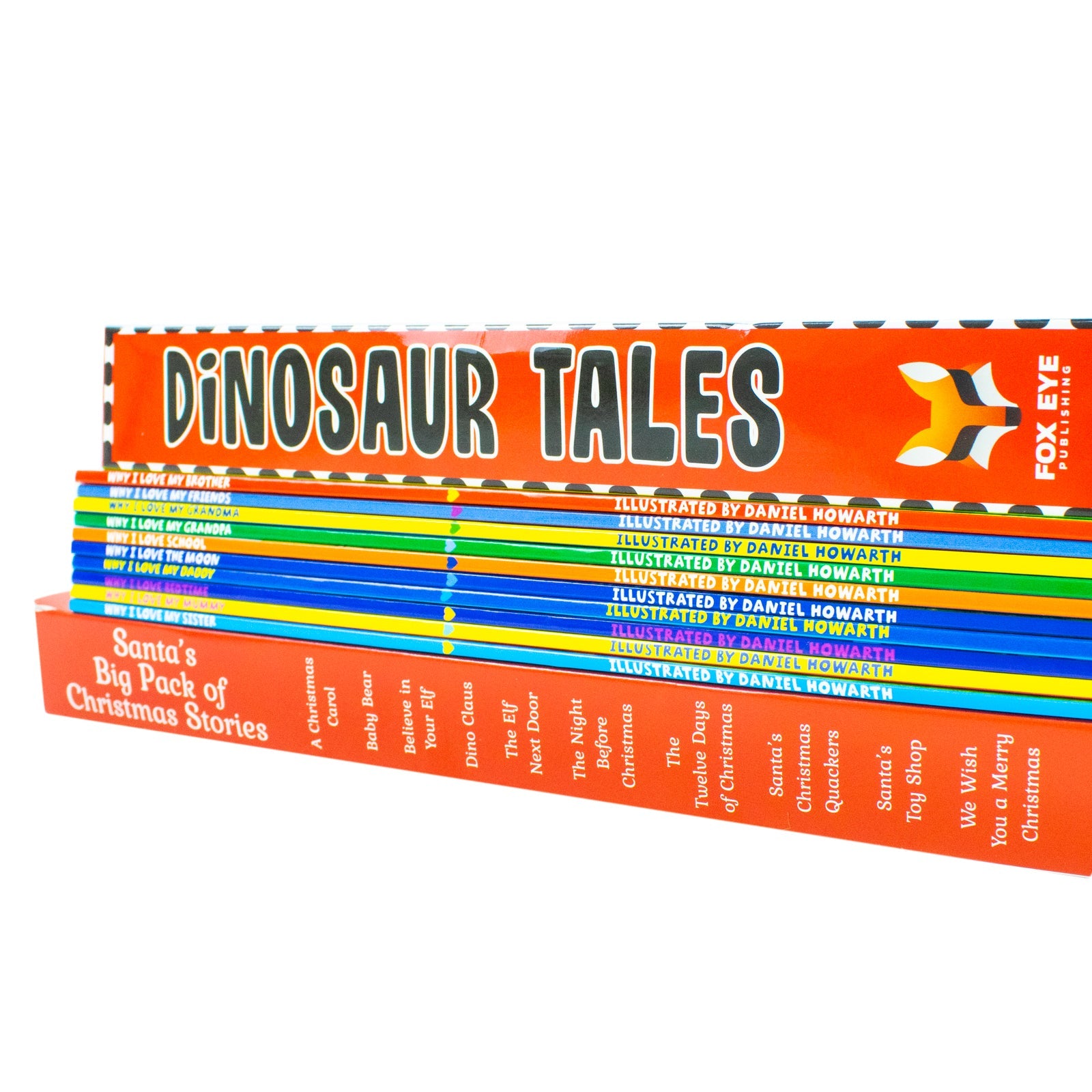 Ultimate Christmas Storytime Bundle, Santa’s Big Pack, Dinosaur Tales, and Why I Love Collection, 30 Festive Picture Books for Kids