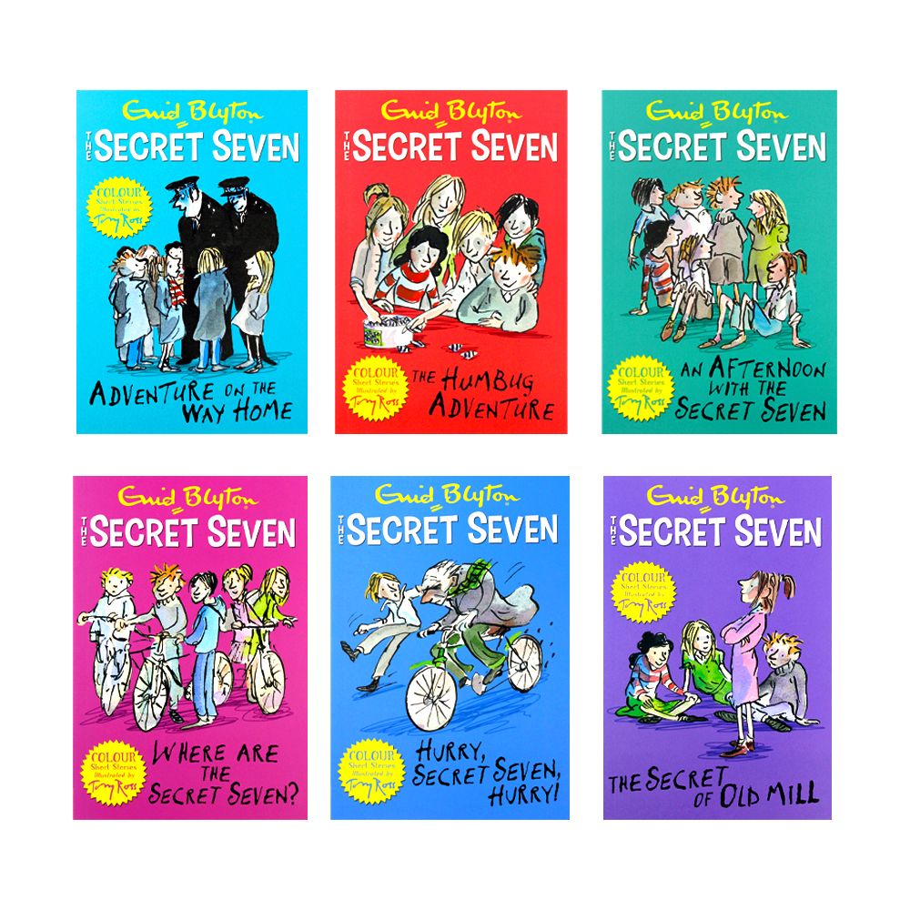 Enid Blyton The Secret Seven 6-Book Short Story Collection Box Set | Adventure, Mystery & Friendship for Kids | Engaging Children's Books for 8+ years