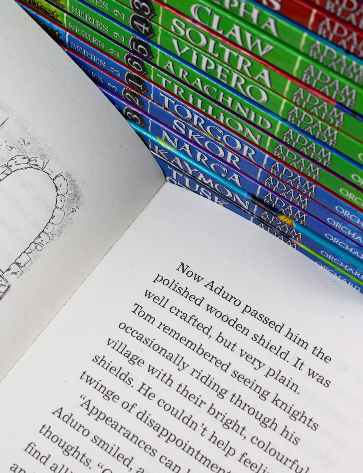 Photo of Beast Quest The Hero Collection 18 Books Set Pages by Adam Blade