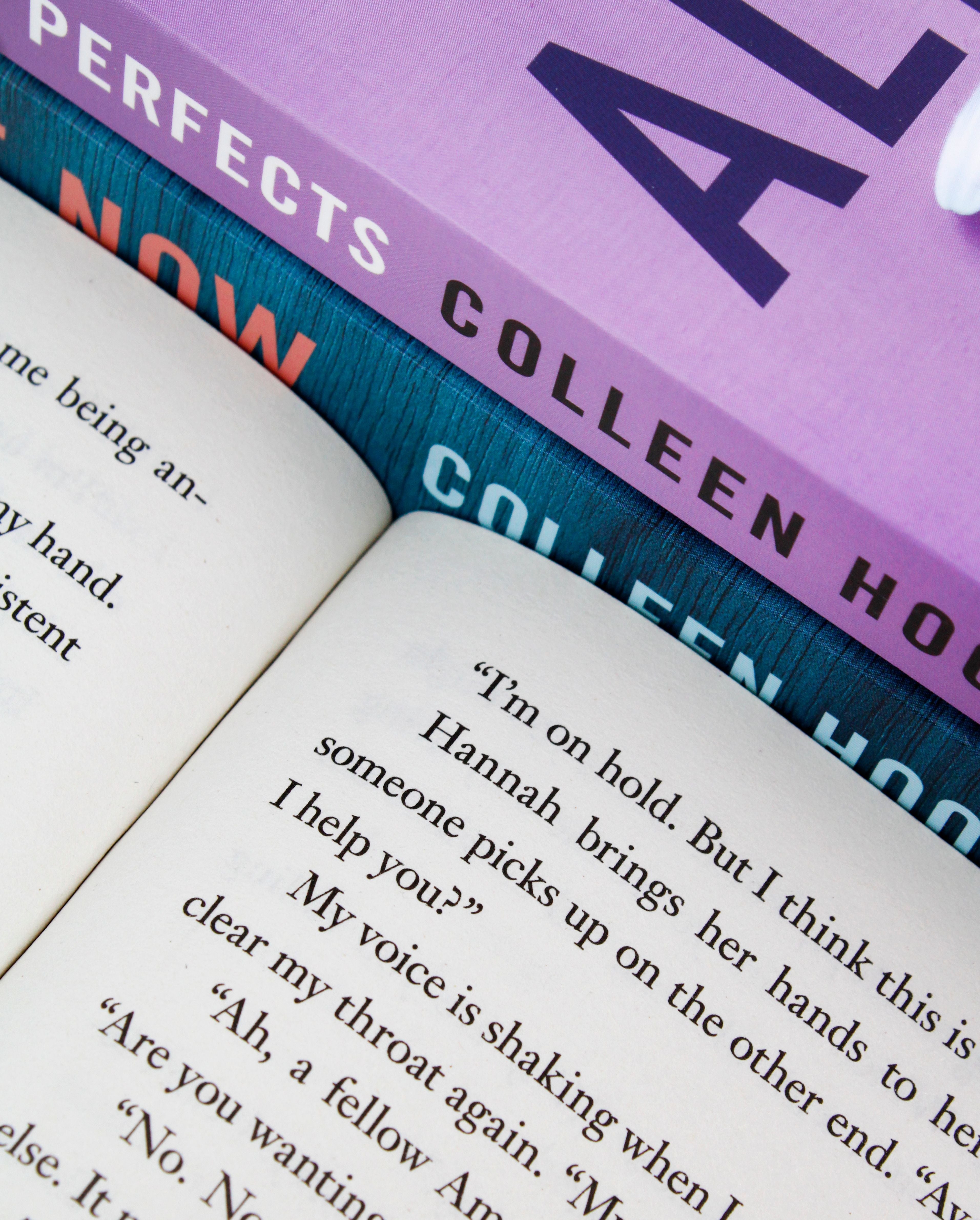 Colleen Hoover Collection 3 Book Set (Maybe Now, Finding Perfect, All your Perfects)