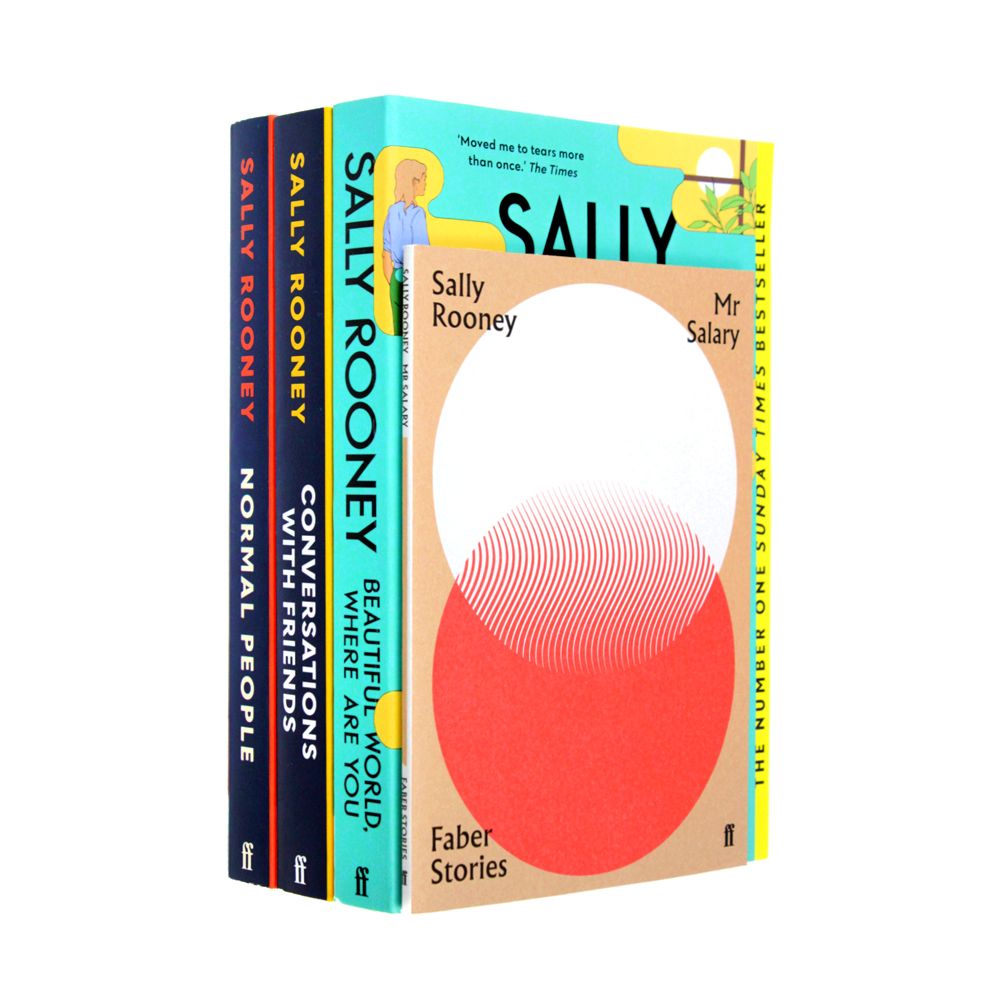 Sally Rooney Collection – 4 Book Set (Beautiful World, Normal People & More) | Contemporary Fiction, Modern Literature, Relationships, Bestsellers
