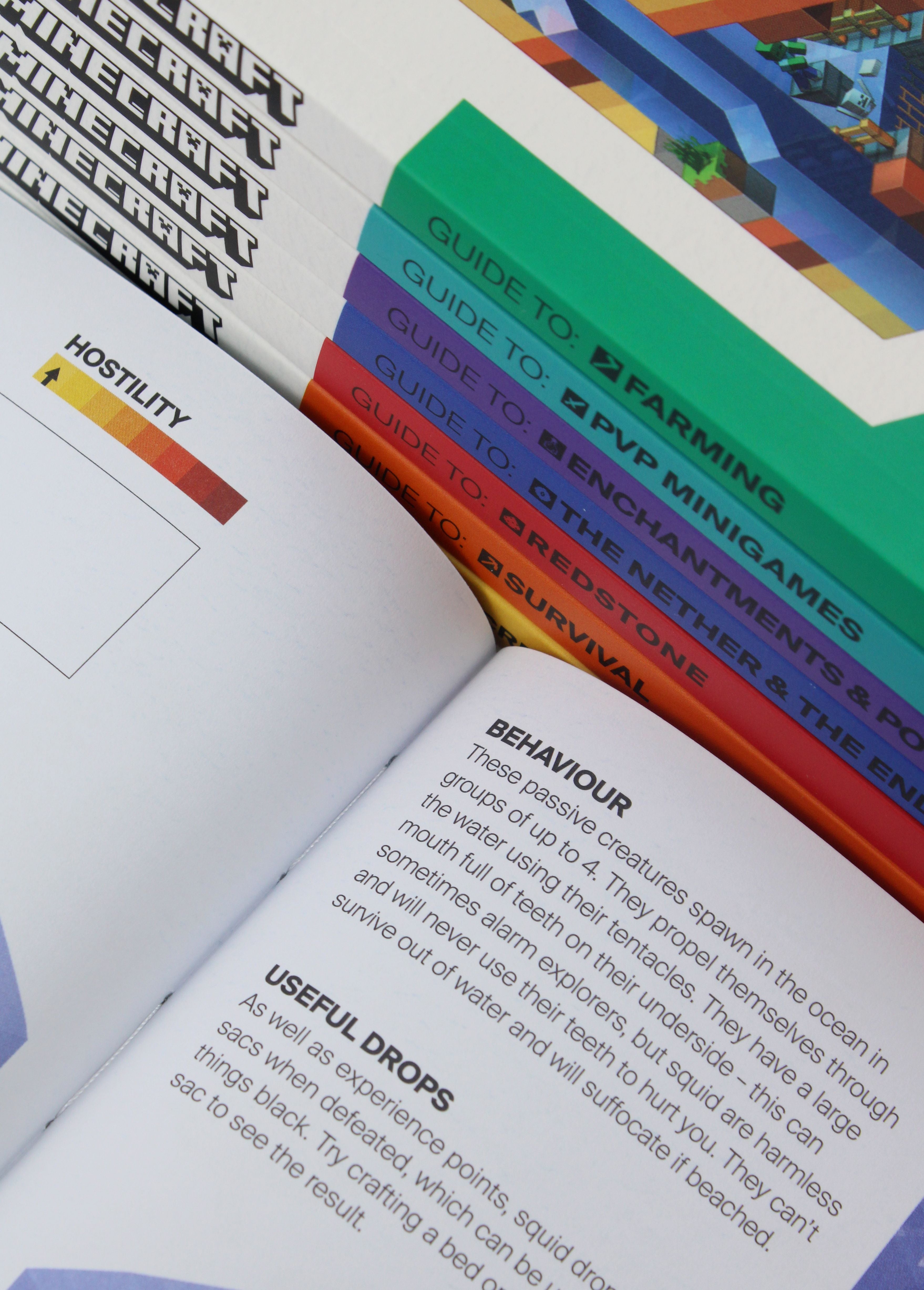 Photo of The Official Minecraft Guide Collection Pages by Mojang