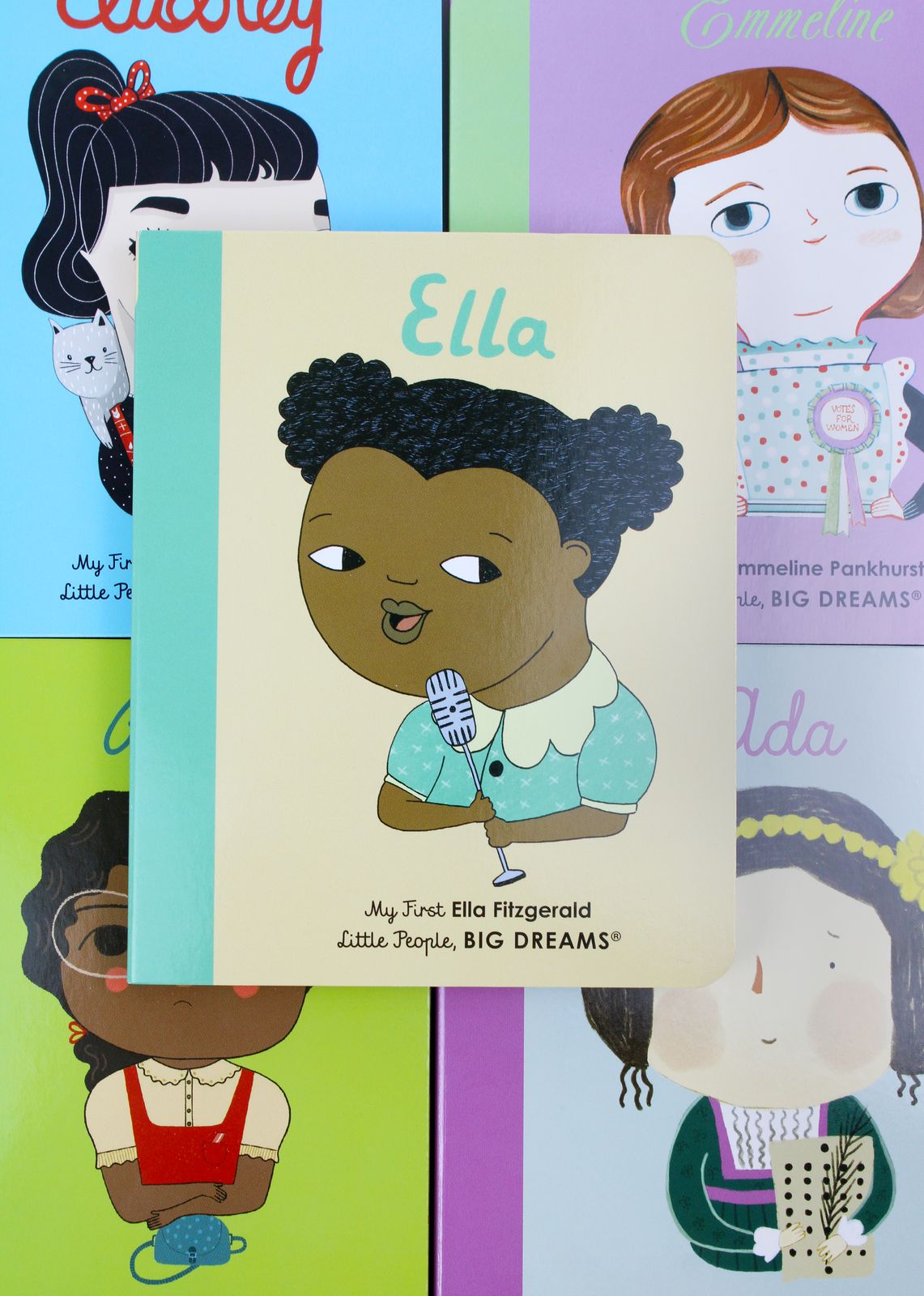 Little People, Big Dreams Series 2 Collection 5 Books Set Ada Lovelace(Rosa Parks, Emmeline Pankhurst, Ella Fitzgerald, Audrey Hepburn & Ada Lovelace)