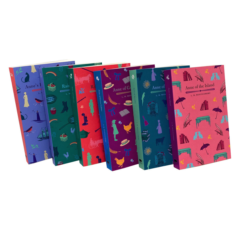 The Anne of Green Gables 6-Book Box Set Collection – Classic Children's Literature by L.M. Montgomery | Timeless Fiction, Adventure & Friendship