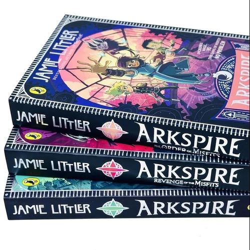Arkspire Series 3 Books Collection Set By Jamie Littler (Arkspire, The Order of Misfits and Revenge of the Misfits) | Paperback