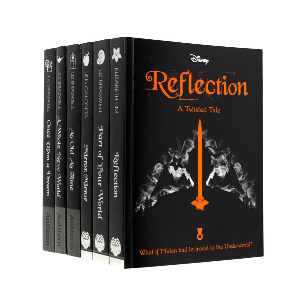 Disney Twisted Tales Collection 6 Books Collection Set Mirror Mirror, As Old As Time, Straight on Till Morning and More