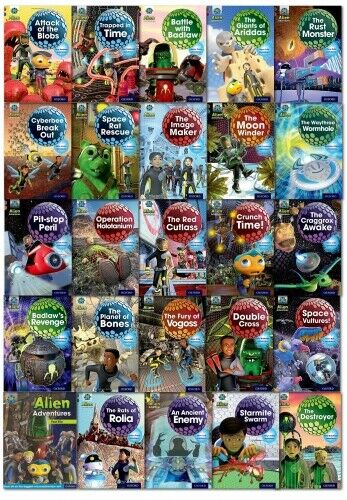 Project X Alien Adventures 25 Book Set – Series 2 | Children's Science Fiction, Adventure, Fun Learning, Oxford, Kids Reading, Education