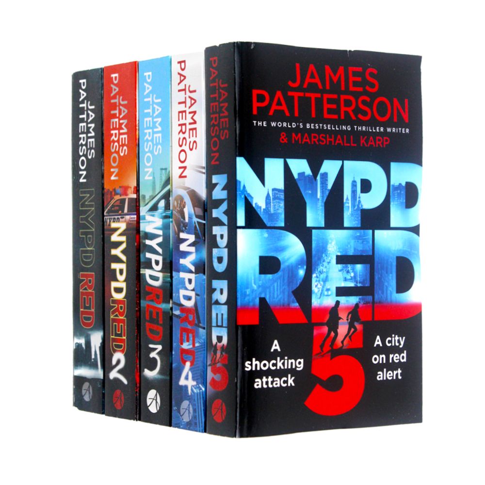 James Patterson NYPD Red Series 5 Book Set by Marshall Karp – Crime Mystery Thriller Fiction Collection Novels by Arrow Books