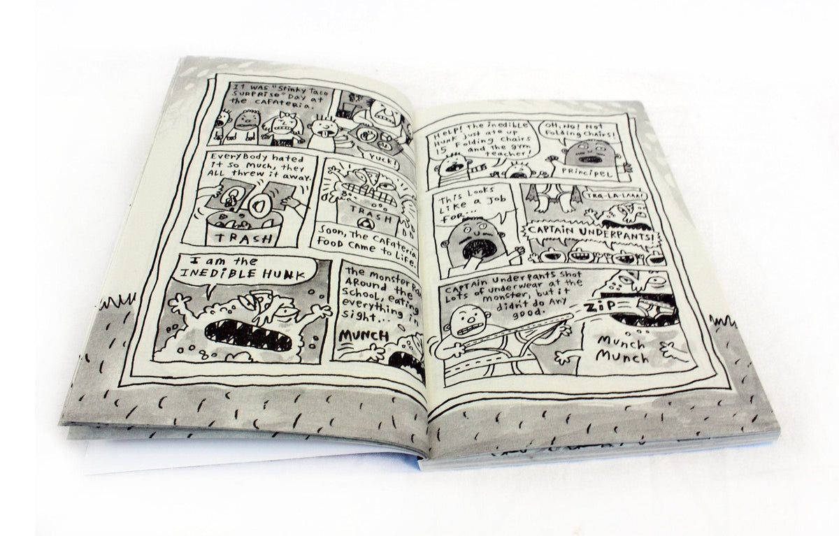 Captain Underpants Series 12 Books Collection Set by Dav Pilkey (Books 1-12) - Hardcover