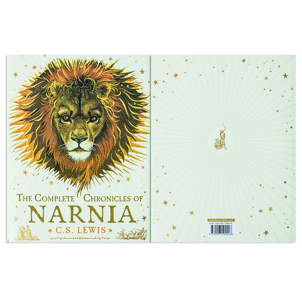 The Complete Chronicles of Narnia Book by C.S. Lewis | Classic Fantasy Adventure Series – Magic, Talking Animals & Epic Tales (Hardback Edition)