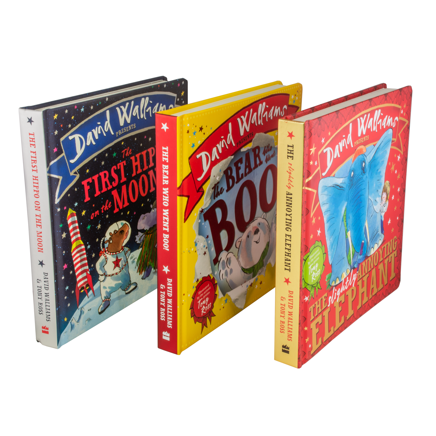 David Walliams Children Picture Board Book Collection 3 Books Illustrated by Tony Ross