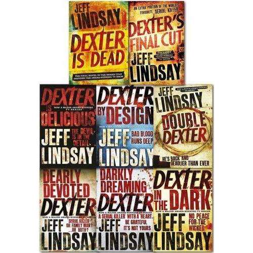 Dexter by Jeff Lindsay | 8-Book Thriller Fiction Set – Murder, Mystery, Crime, Dark Humor & Suspense | Bestseller Series for Reading & Entertainment