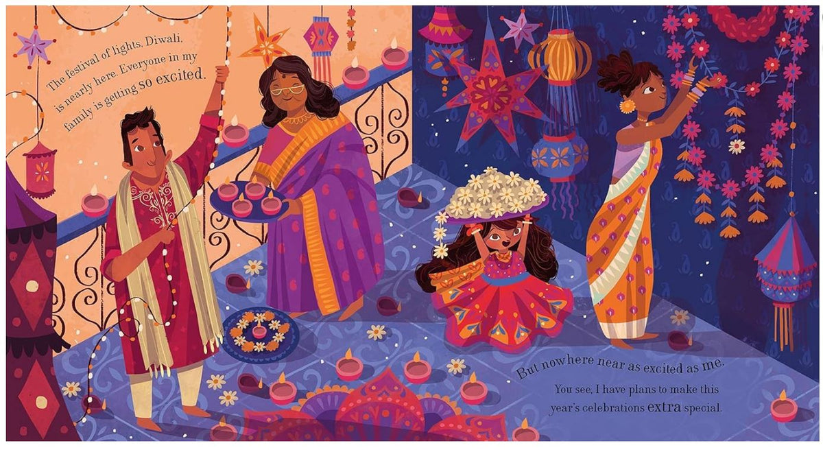 The Best Diwali Ever by Sonali Shah | Children's Diwali Story Book | Festival of Lights & Family Traditions | Board Book