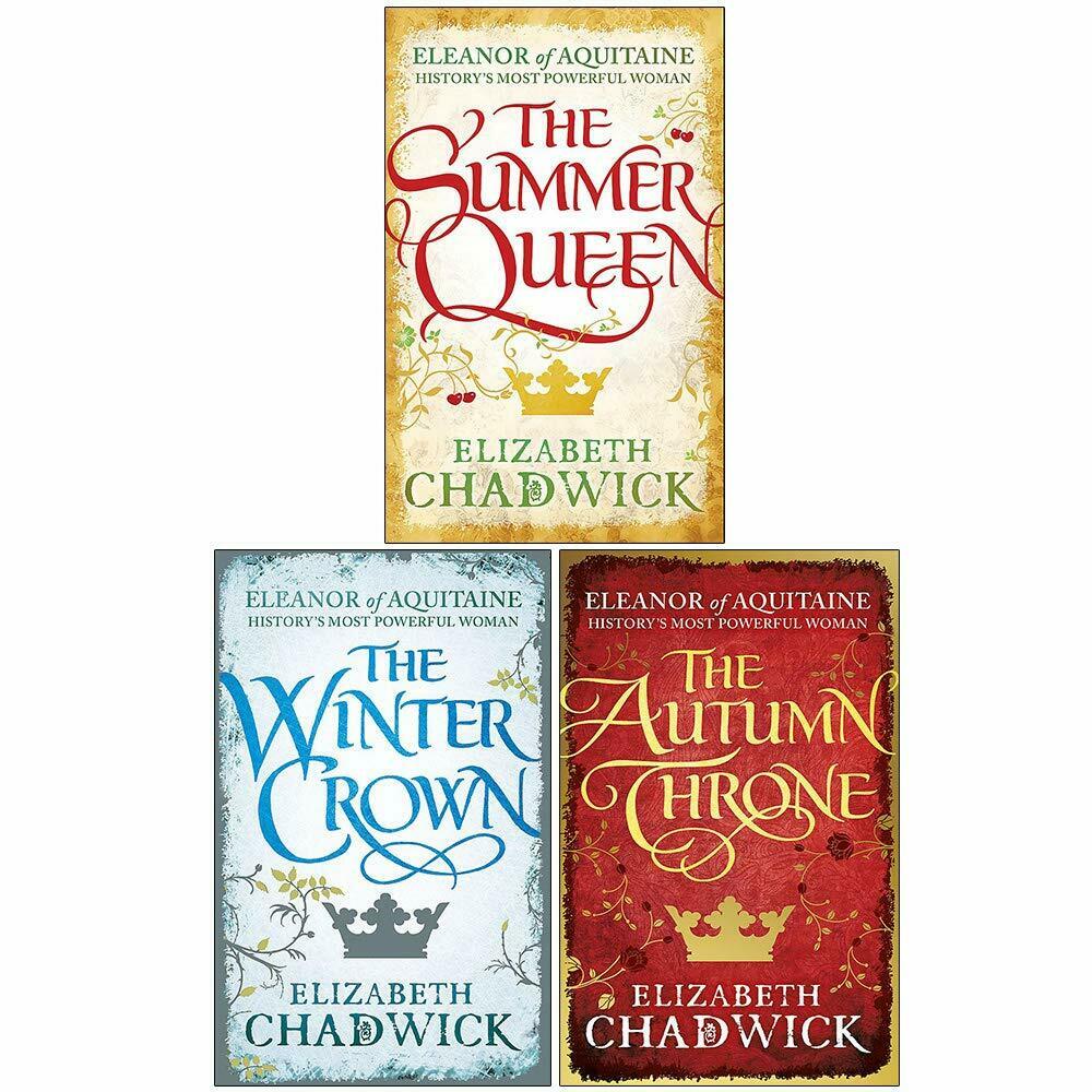 Eleanor of Aquitaine Trilogy Collection – 3 Paperback Book Set by Elizabeth Chadwick | Historical Fiction, Medieval Royalty & Epic Queen’s Saga