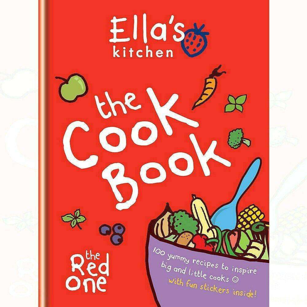 Ella's Kitchen The Cookbook: The Red One | 100 Yummy & Nutritious Recipes for Kids – Fun Stickers, Easy Family Meals & Creative Cooking Fun