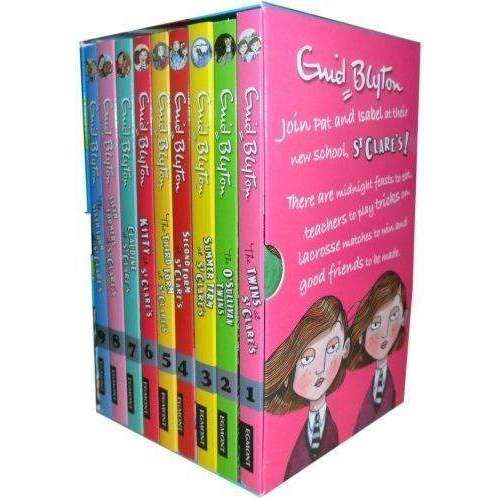 Enid Blyton St. Clare's Boxed Set 9-Book Collection | Classic Children's Books, Timeless Tales of Friendship & Adventure | Perfect Gift for 8+ years