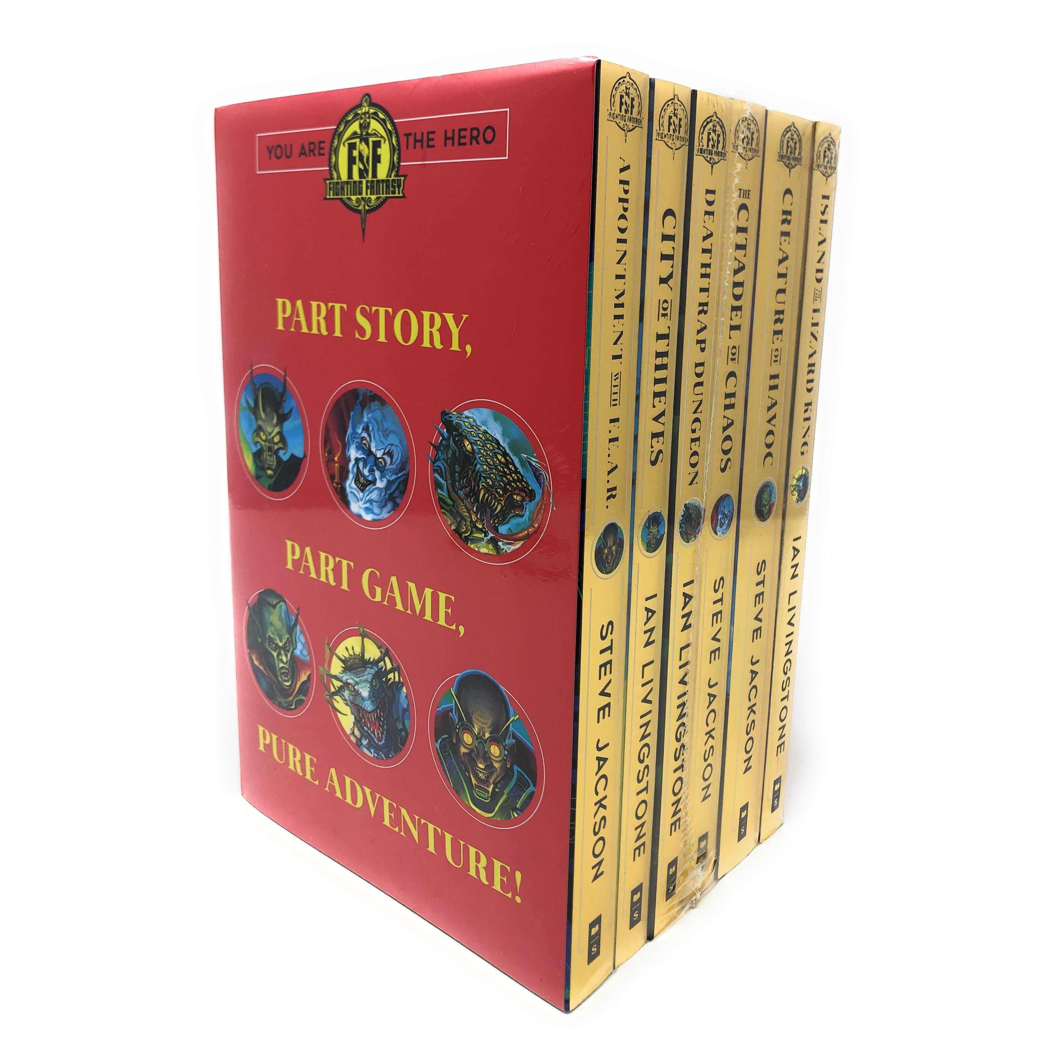 Fighting Fantasy Books collection 6 Books Set Pack Series 1