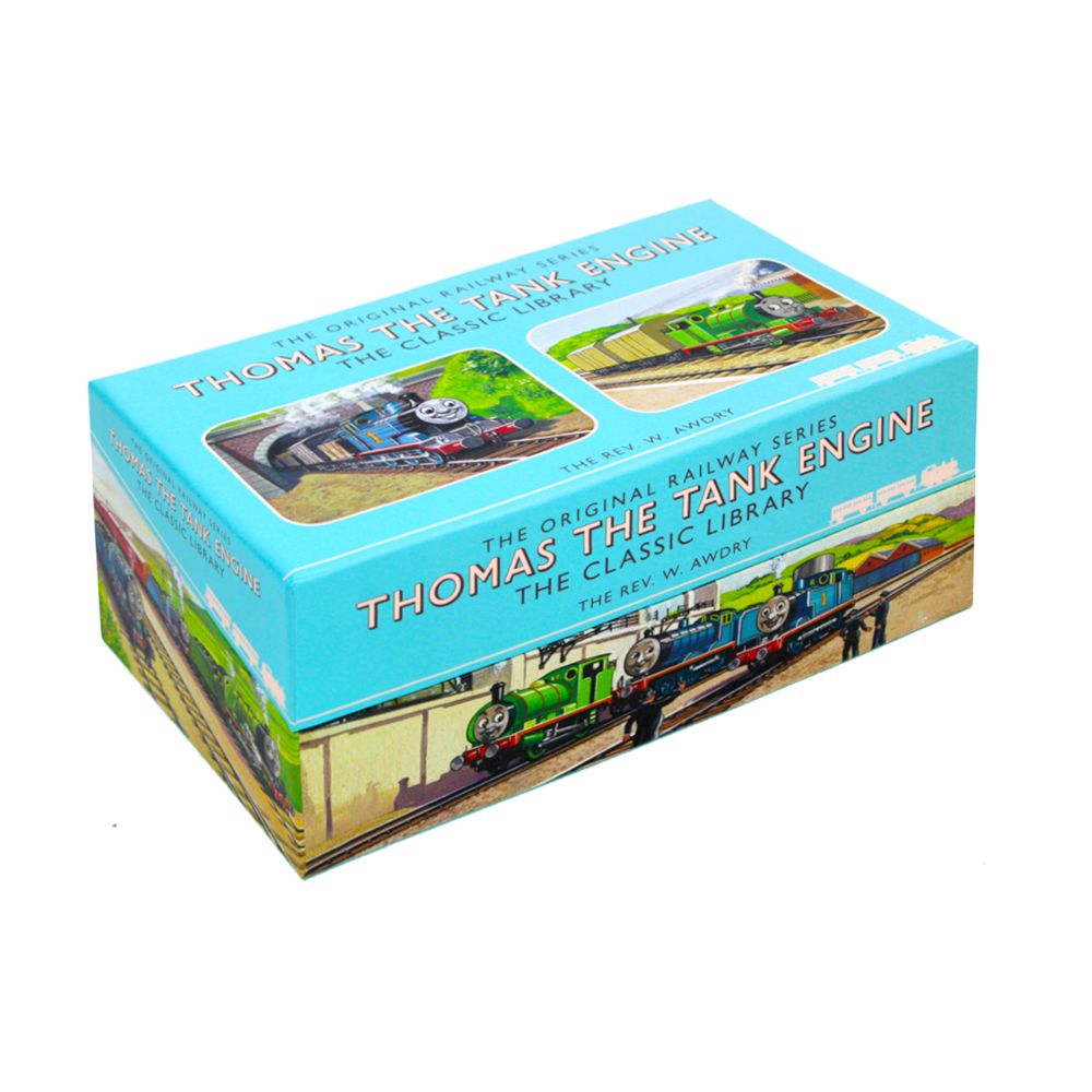 Thomas the Tank Engine Railway Series – 26-Book Boxed Set by W. Awdry | Classic train stories, adventures, read-aloud, gift set for ages 6+