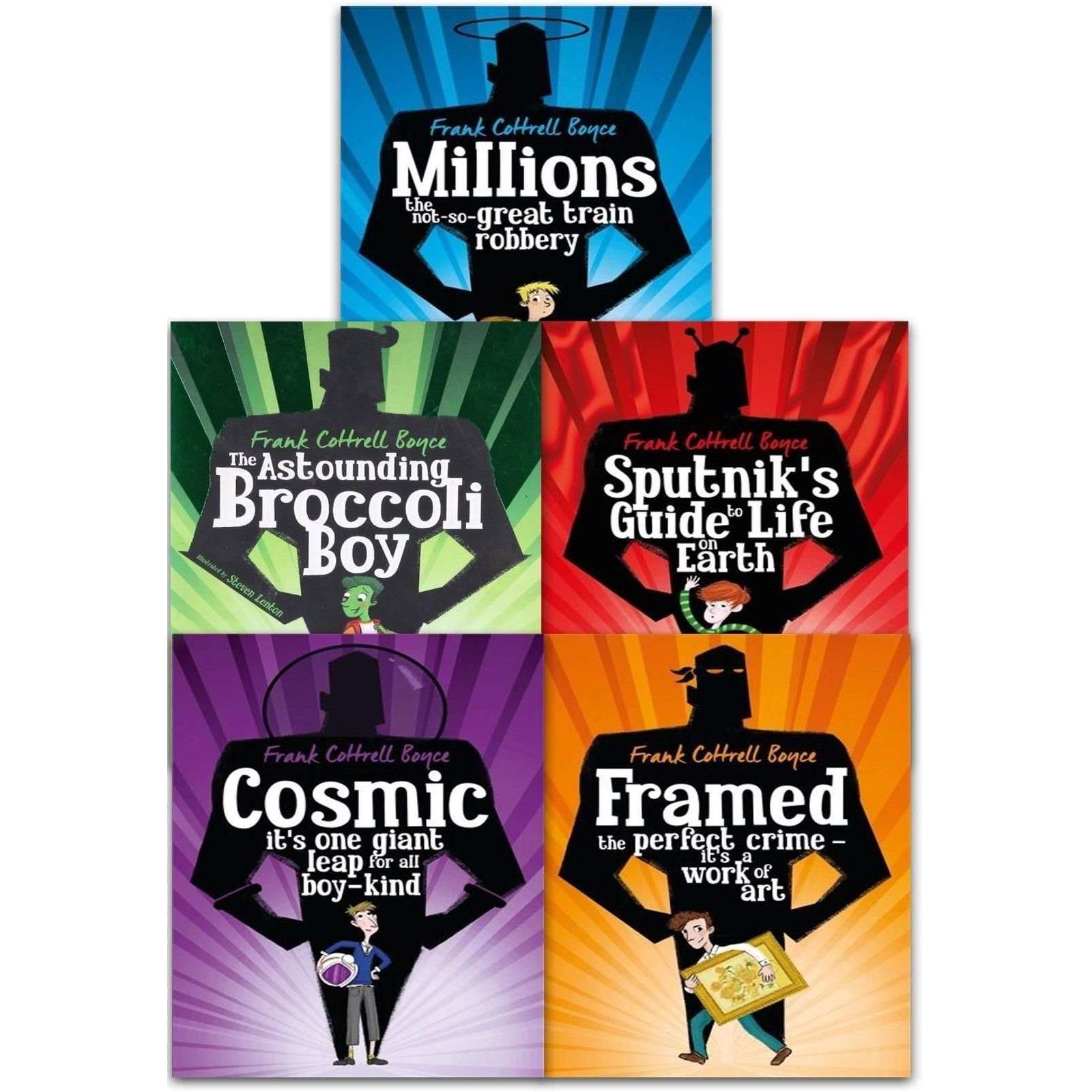 Frank Cottrell Boyce 5 Books Set Collection Cosmic, Millions, Framed, Sputnik