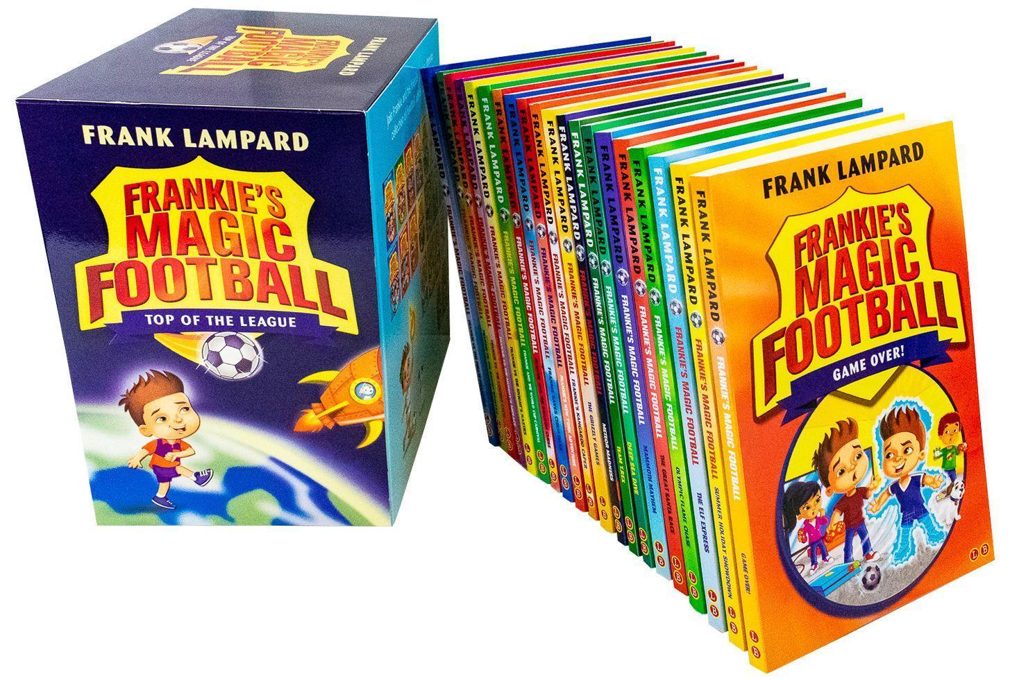 Frankie's Magic Football Box Set by Frank Lampard – 20 Book Collection for Kids 8+, Full of Football Adventures, Fun Stories & Team Spirit.