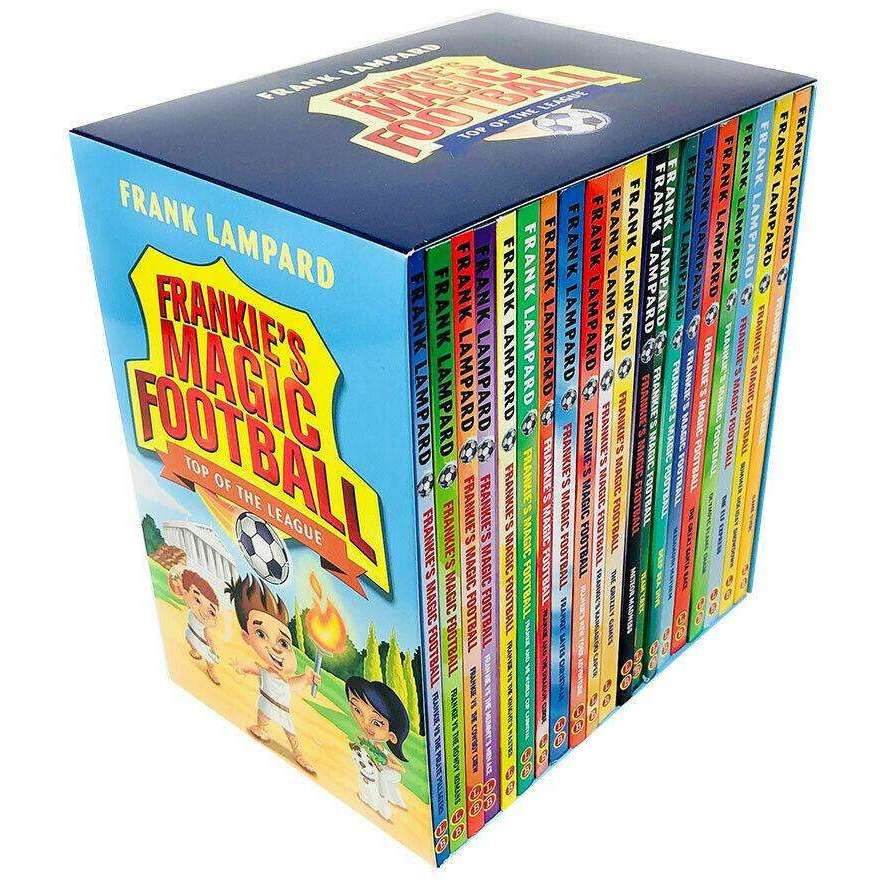 Frankie's Magic Football Box Set by Frank Lampard – 20 Book Collection for Kids 8+, Full of Football Adventures, Fun Stories & Team Spirit.