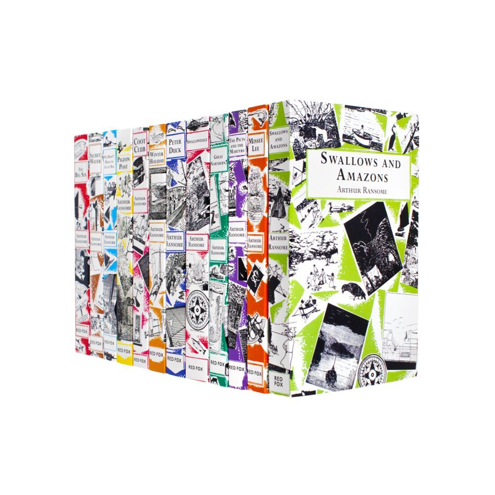 Swallows and Amazons 12 Book Set by Arthur Ransome | Classic Children's Adventure Series, Outdoor Fun, Timeless Tales, Family Reading