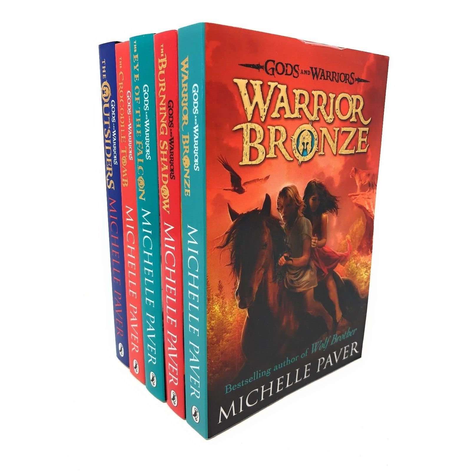 Gods And Warriors 5-Book Set Collection by Michelle Paver| Epic Fantasy Adventure Books for Kids & Young Readers| Captivating Tales of Warriors & Gods
