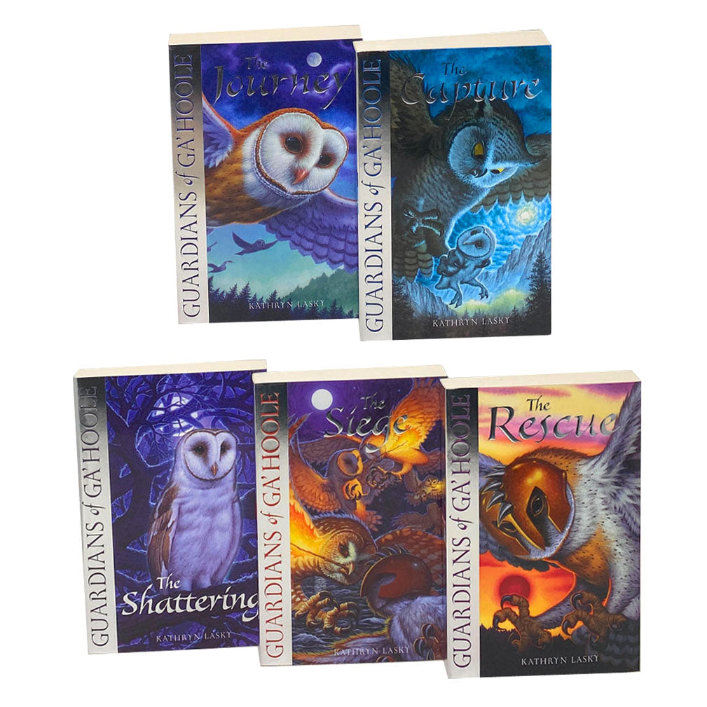 Guardians of Ga'Hoole Series – 5-Book Collection Set by Kathryn Lasky | Epic Fantasy Adventure with Owls, Magic, Courage & Friendship for12+ years