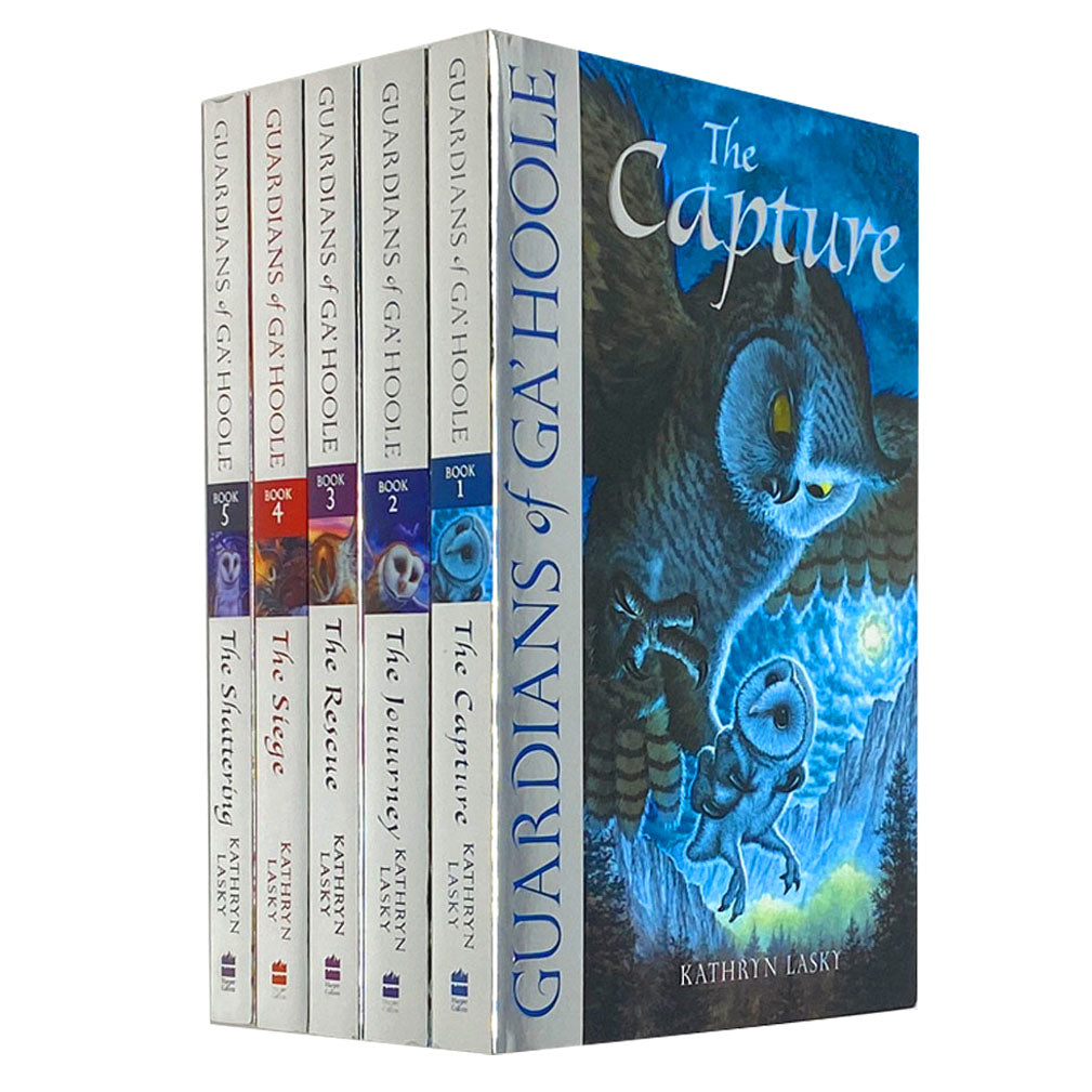 Guardians of Ga'Hoole Series – 5-Book Collection Set by Kathryn Lasky | Epic Fantasy Adventure with Owls, Magic, Courage & Friendship for12+ years