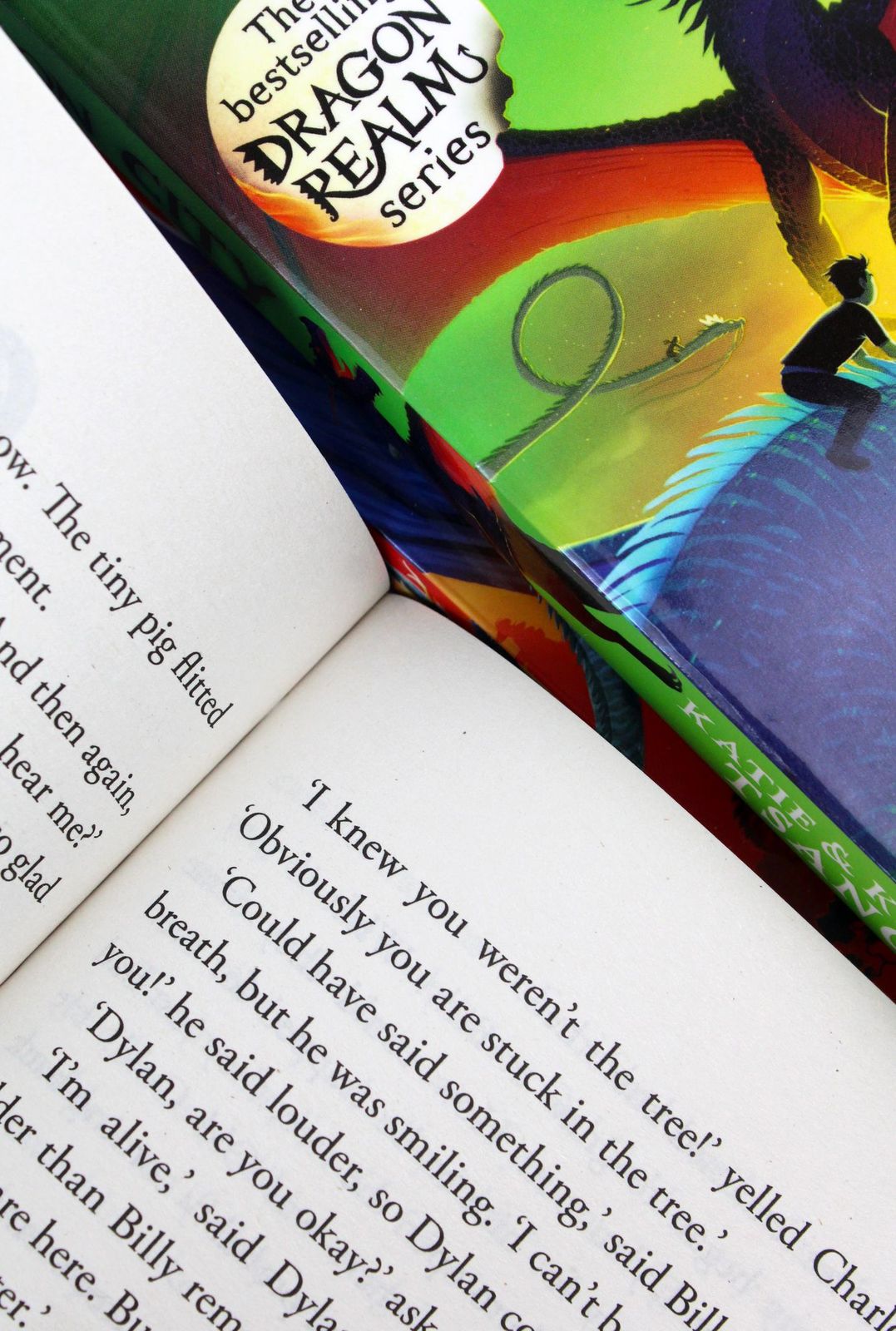 Photo of Dragon Realm 3 Book Set Pages by Katie & Kevin Tsang