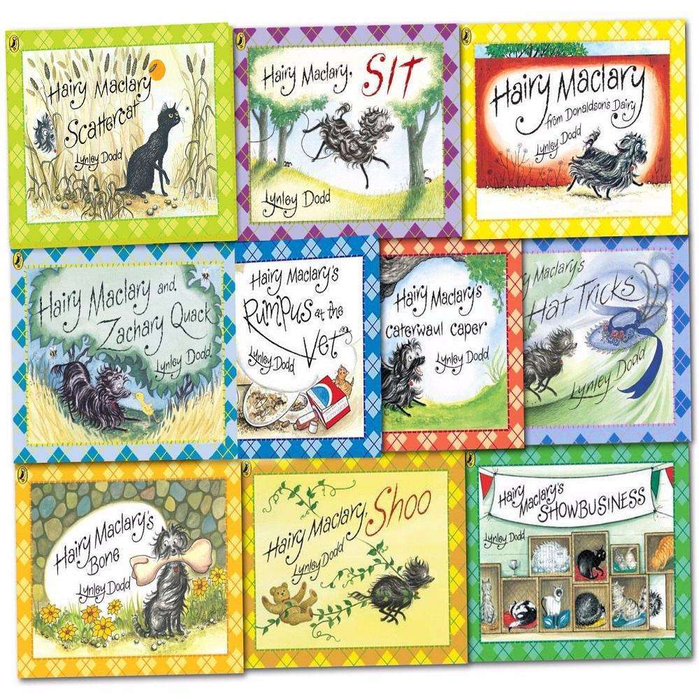 Hairy Maclary & Friends 10-Book Set | Classic Picture Books for Kids Ages 3–7 | Fun, Rhyming Bedtime Stories & Early Learning Favorites