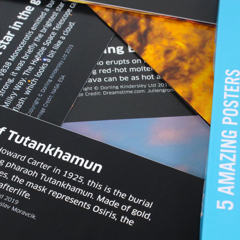 Photo of The Knowledge Box 10 Books Box Set Posters by Smithsonian