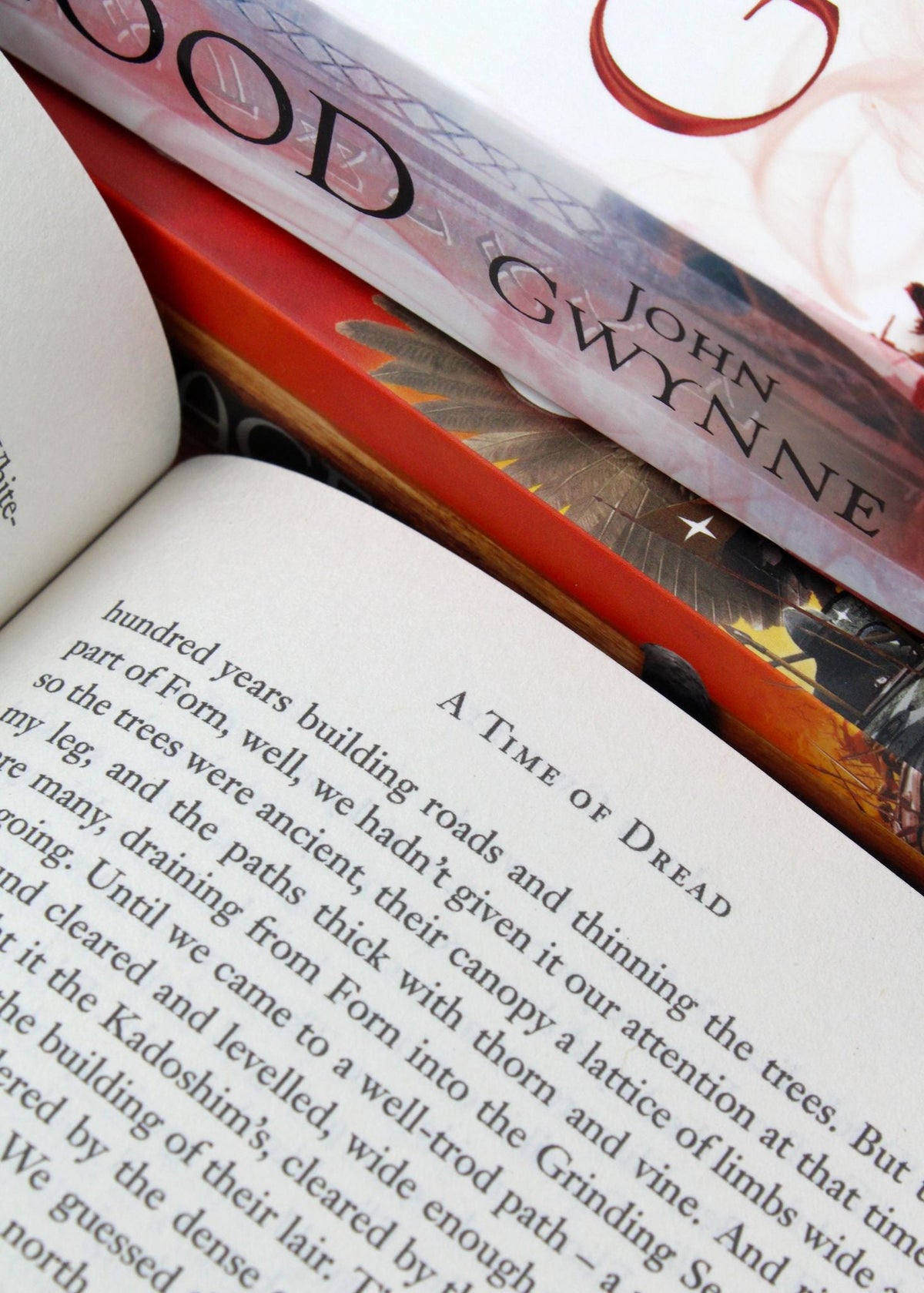 John Gwynne Of Blood and Bone Series 3 Book Collection | Epic Fantasy Adventure with Magic, Battles, Heroes & Quests| Dread, Blood & Courage
