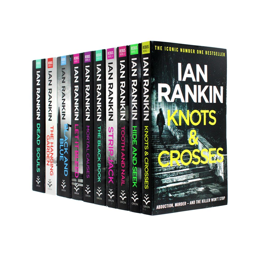 Ian Rankin Inspector Rebus Series Collection 10 Books Set (Knots And Crosses, Hide And Seek, Tooth And Nail, Strip Jack AND MORE!)
