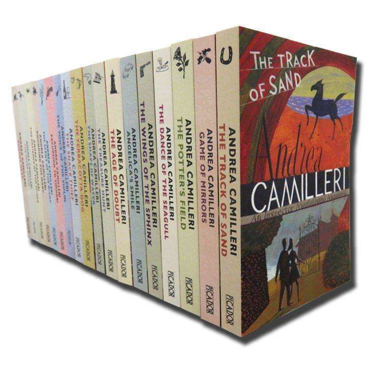 Inspector Montalbano 18 Books Set Collection By Andrea Camilleri