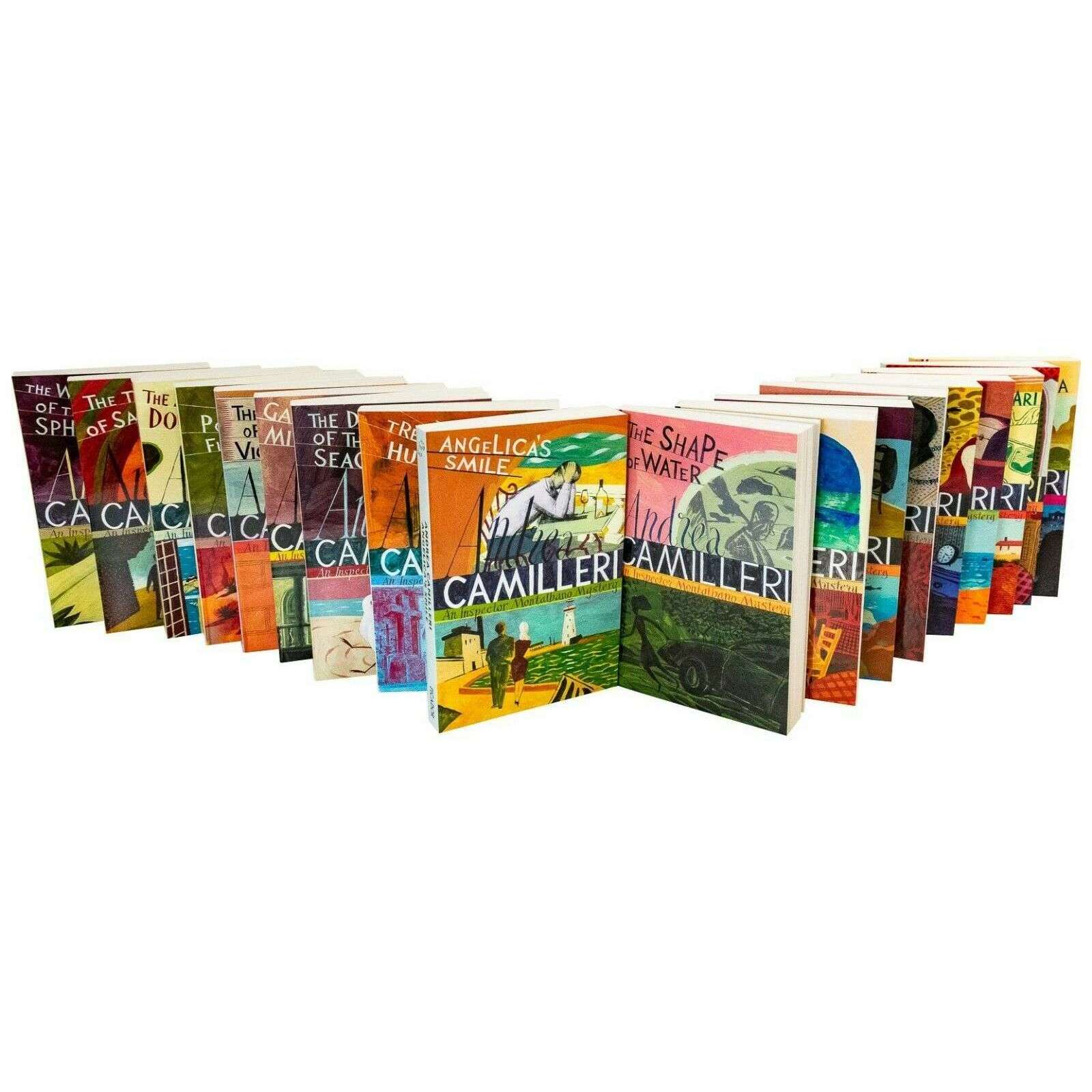 Inspector Montalbano 18 Books Set Collection By Andrea Camilleri
