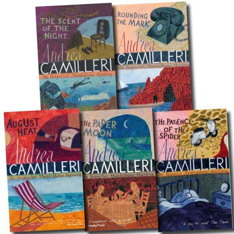 Inspector Montalbano 5 Books Set Collection Vol 6 To 10 by Andrea Camilleri