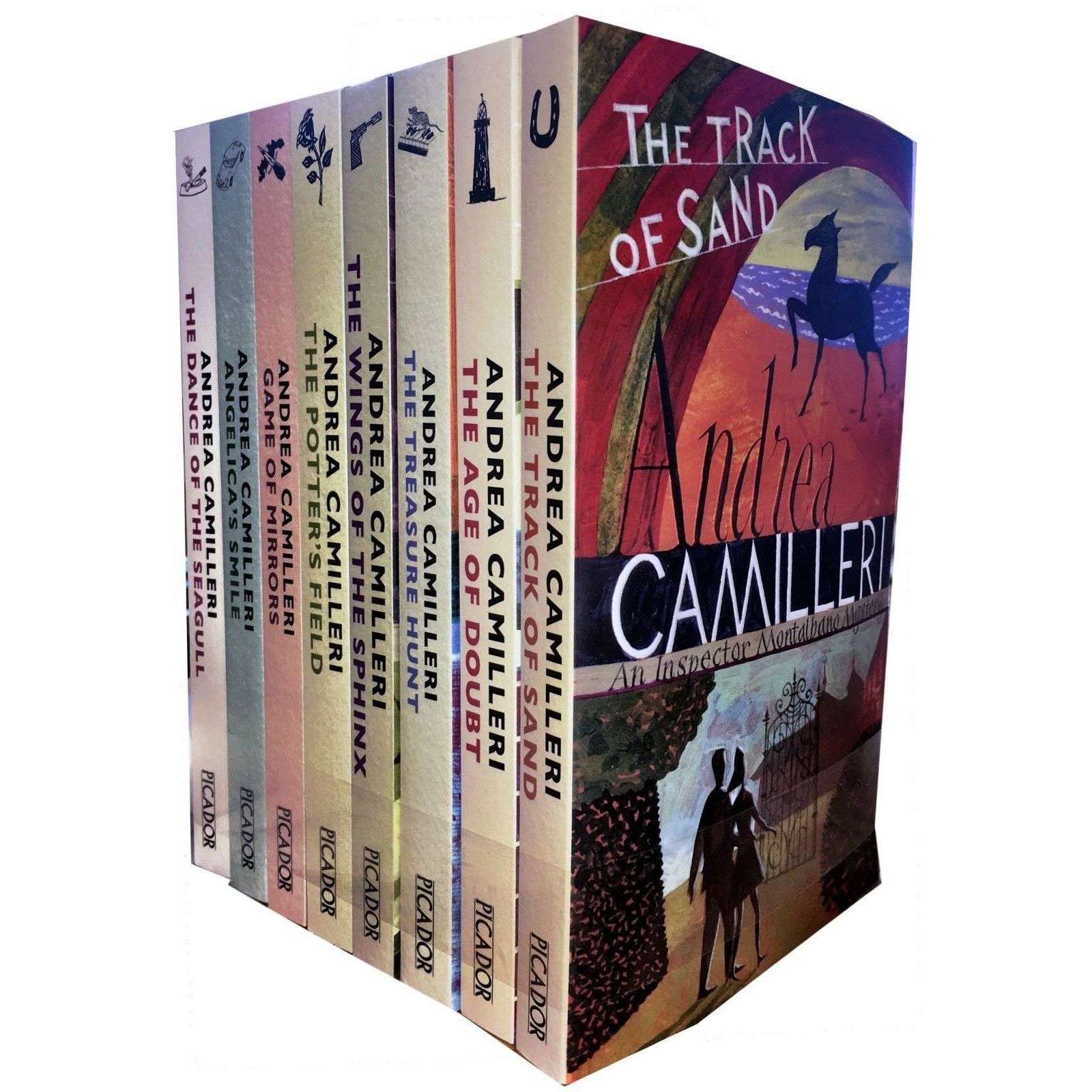 Inspector Montalbano 8 Books Set Collection by Andrea Camilleri (Book 11-18) Series 2