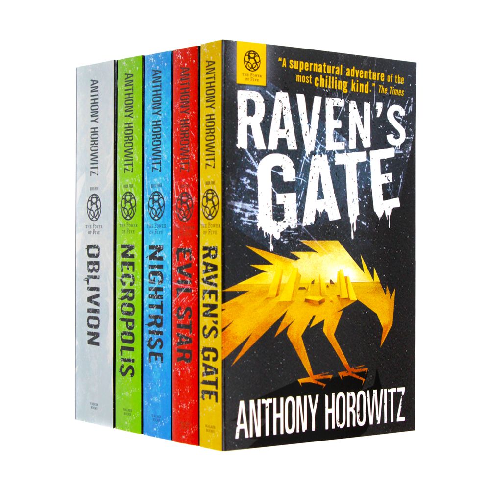 The Power of Five Complete 5 paperback Book Collection by Anthony Horowitz – An Exciting Adventure Fiction Series for Young Readers & Teens (Ages 12+)
